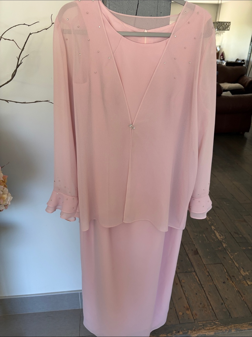 Beautiful pink dress for your special occasion